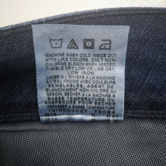 Riders by Lee Ladies Size 18P Dark Wash Tummy Control Straight Leg Blue Jeans - Picture 5 of 13